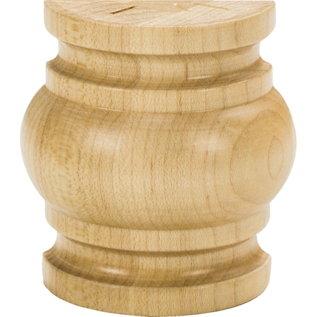 Hardware Resources Oak, 3" H, 2-3/4" W, Unfinished SPLICE2OK